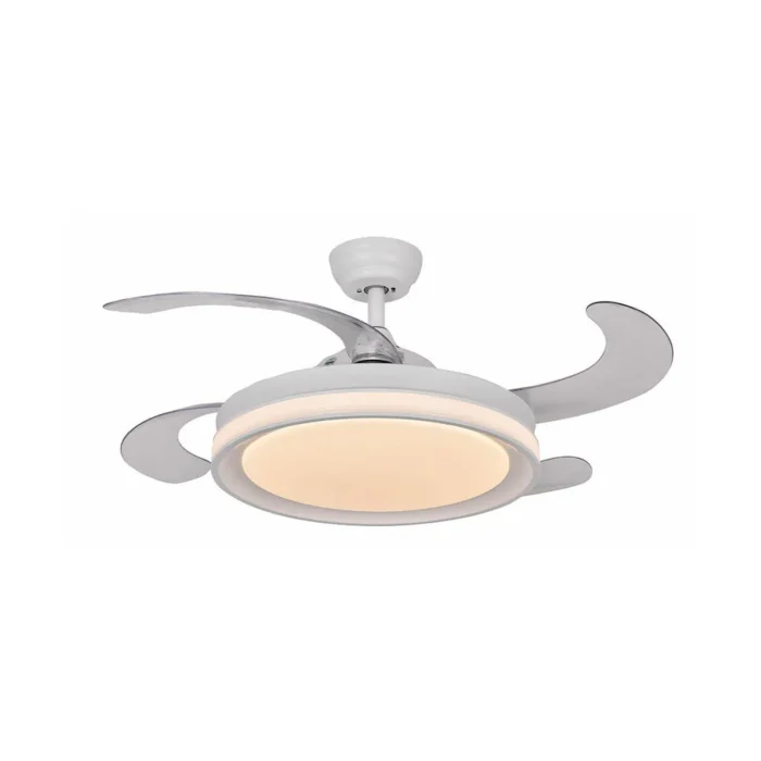 מאוורר תקרה בצבע לבן  "36W SFERA 42 עם שלט