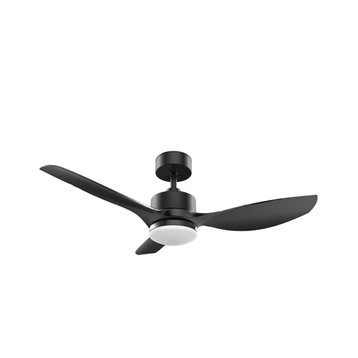 מאוורר תקרה 42″ CLASSICO שחור כולל שלט ותאורה, מנוע DC