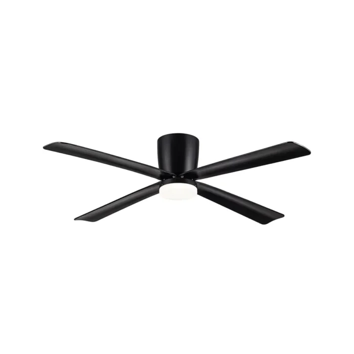 מאוורר תקרה "CCT 18w SUPERSTAR 48 עם שלט -שחור