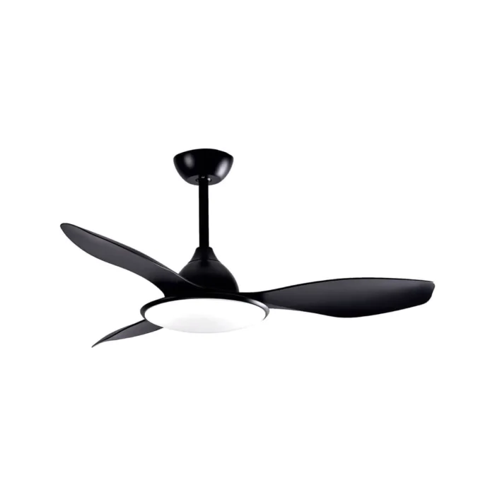 מאוורר תקרה בצבע שחור "CCT 36W IP44 PLEASURE 52 עם שלט