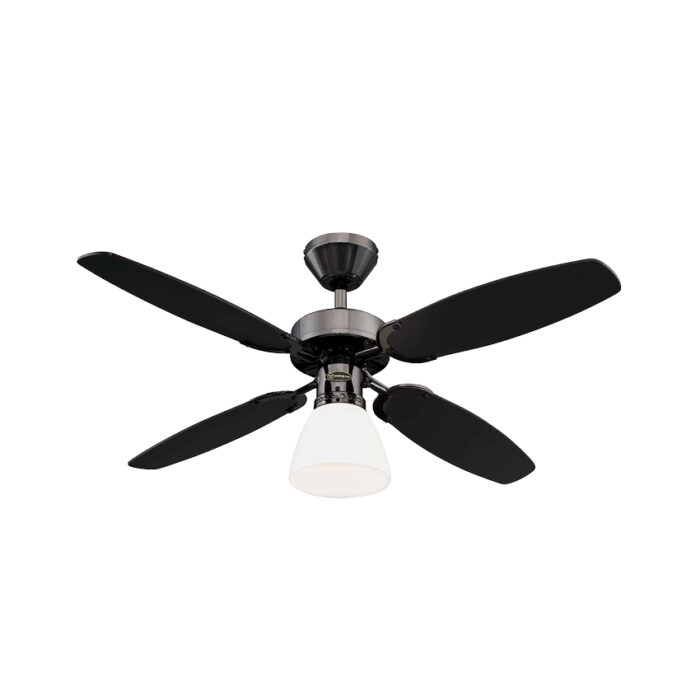 מאוורר תקרה ווסטינגהאוס “Capitol 42 שחור/דובדבן עם שלט