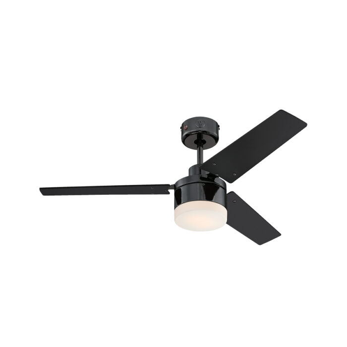 מאוורר תקרה ווסטינגהאוס 42″ MARINO שחור ודובדבן עם שלט