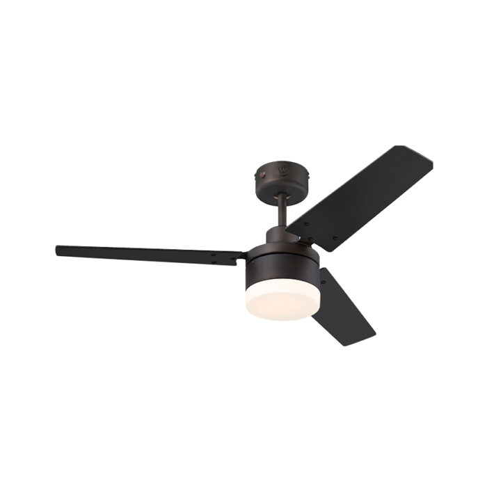 מאוורר תקרה ווסטינגהאוס 42″ MARINO שחור ועץ בהיר עם שלט