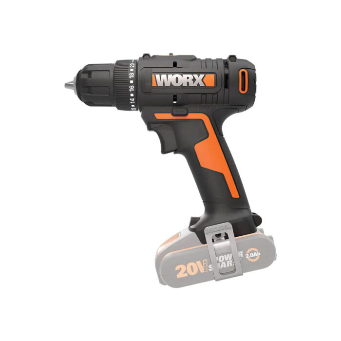 מברגה נטנעת WORX 20V - גוף בלבד