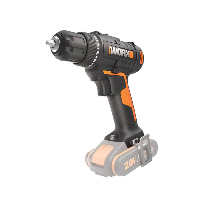 מברגה נטנעת WORX 20V - גוף בלבד