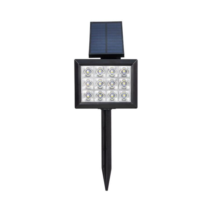 דוקרן גינה סולארי 10W IP65 עם 8 גווני אור