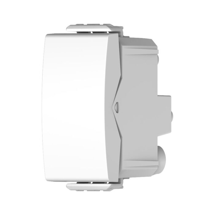 מפסק מחליף 1 מודול לבן ניסקו סוויץ'