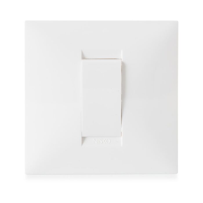 מארז BE לבן מפסק מחליף לקופסה עגולה