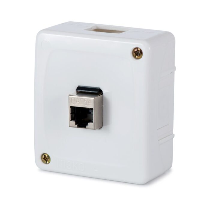 שקע למחשב על הטיח 45-SUPER N-1RJ