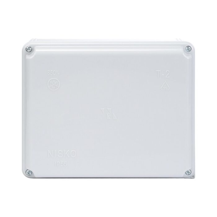 קופסת הסתעפות חלקה T-2 190X150X80 IP55