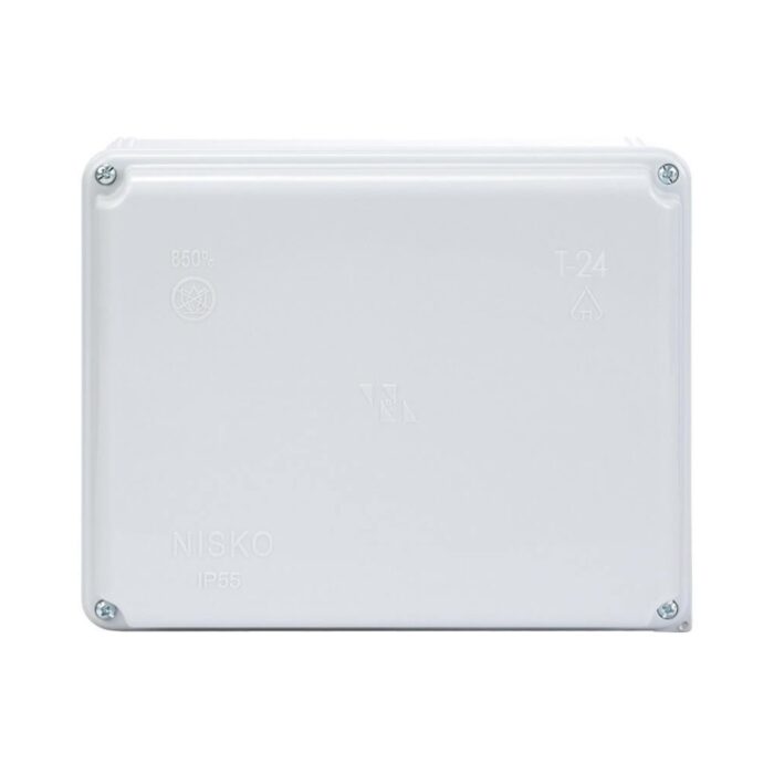 קופסת הסתעפות חלקה T-24 154X114X70 IP55