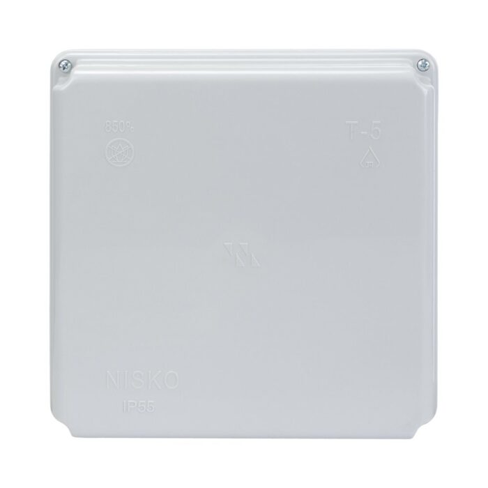 קופסת הסתעפות חלקה T-5 200X200X100 IP55