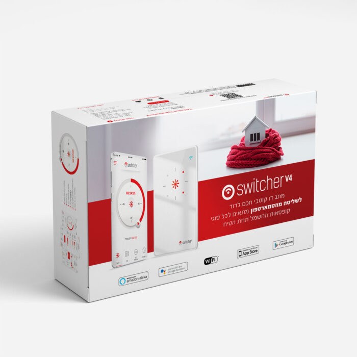 Switcher Long – מתג חכם לדוד